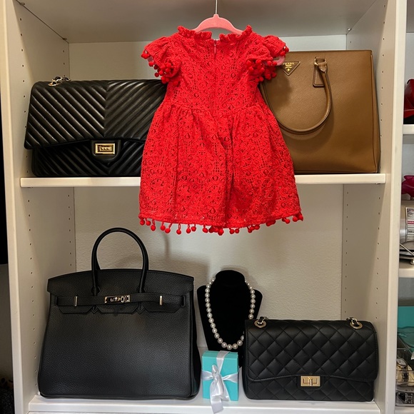 SOLD.Baby girl lace dress - Picture 3 of 5